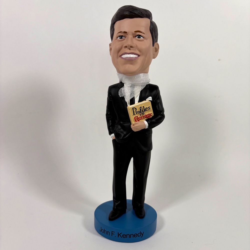 Royal Bobbles John F. Kennedy JFK Presidents Series Bobblehead Profiles Courage